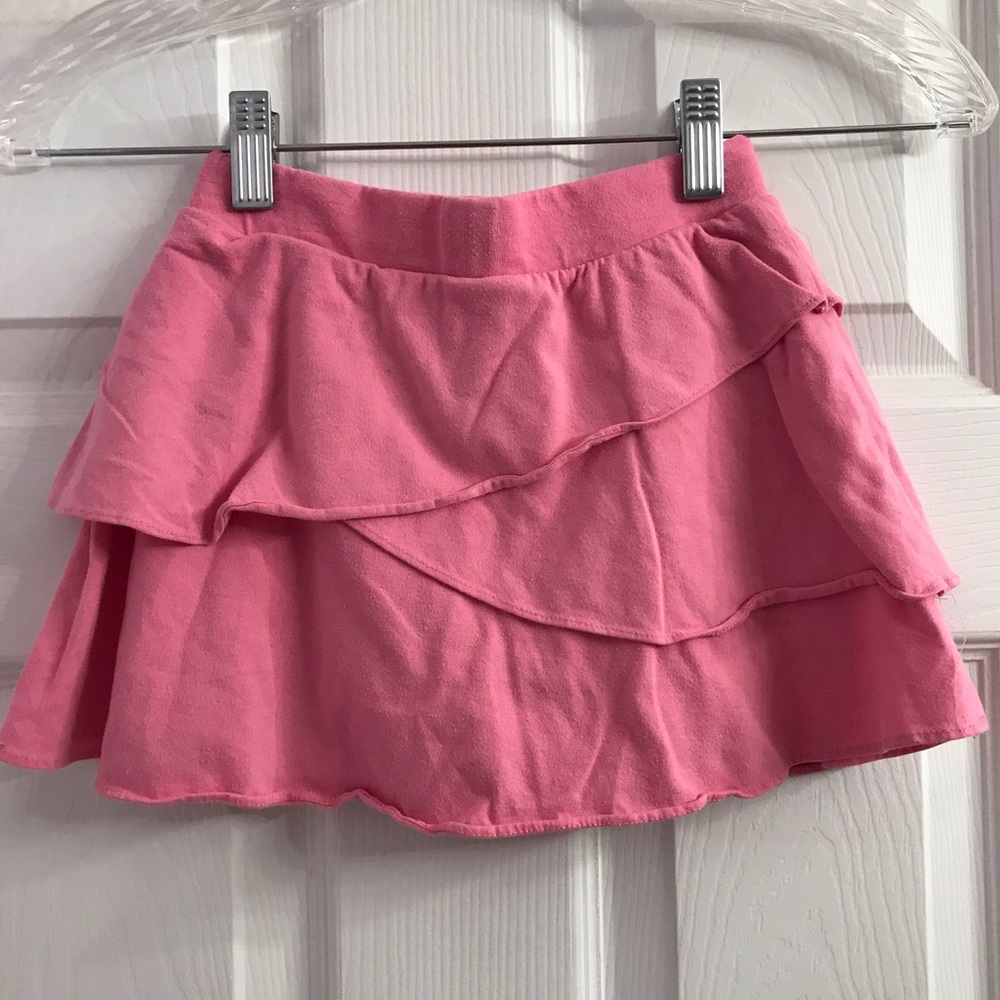 Faded Glory Girls Pink Ruffles Skort 6
